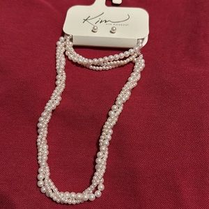 NEW set-necklace; earrings;bracelet